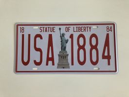 Blechschild Statue Of Liberty - Neu