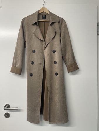 🤎Wunderschöner Trenchcoat in Wildlederoptik🤎