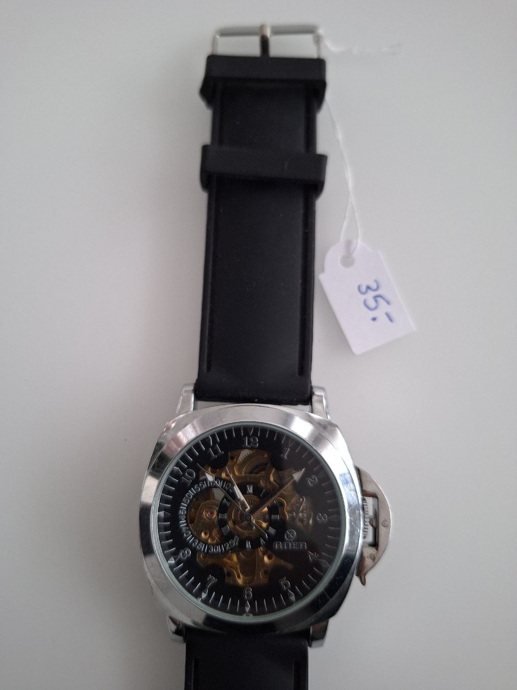 Uhren: Herrenuhr ODER Automatik Skelett / schwarz – Gebraucht aus Münchenbuchsee von Salezm 2