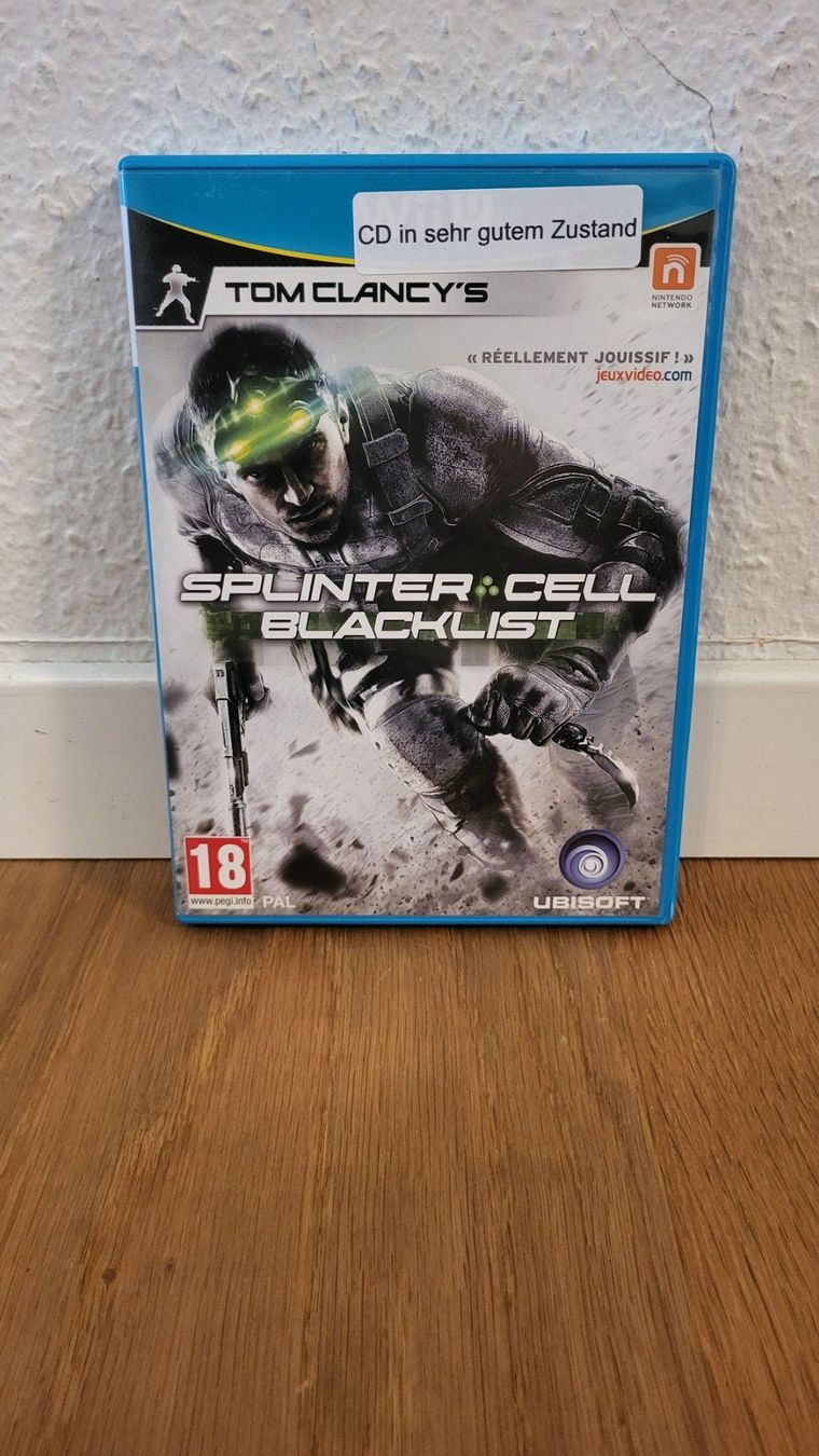 Nintendo Spiele: Nintendo Wii U- Tom Clancy's Splinter Cell Blacklist – Gebraucht aus Münsingen von DigitaleSpielecke