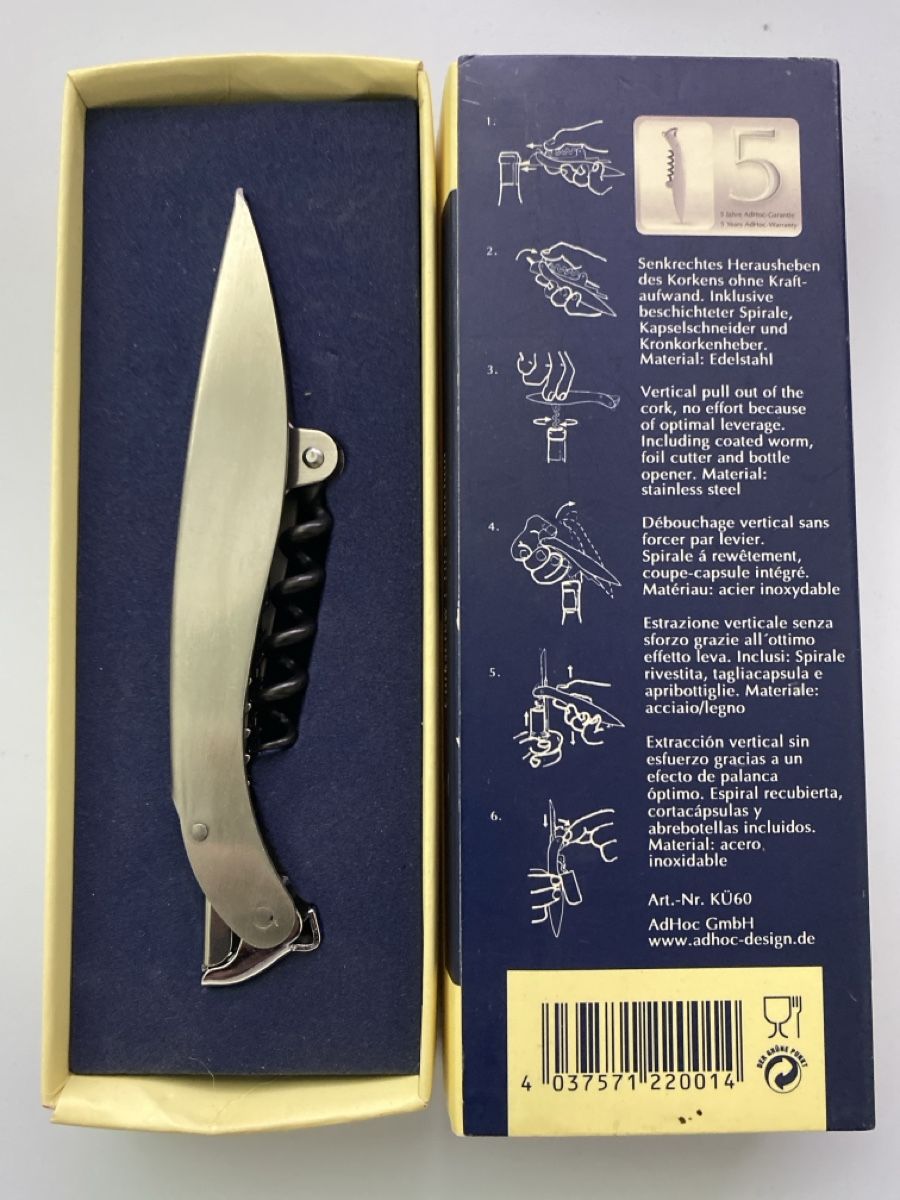 Apribottiglie & Tappi per chiusura: Korkenzieher – Nuovo (secondo la descrizione) da Weinfelden venduto da QueenSally2011
