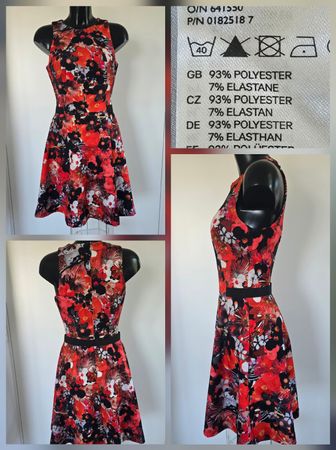 Wunderschönes Strech Cocktail Kleid -  ein Blütentraum... 