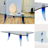 Moderner Murano Glas Couchtisch Seguso für Roche Bobois