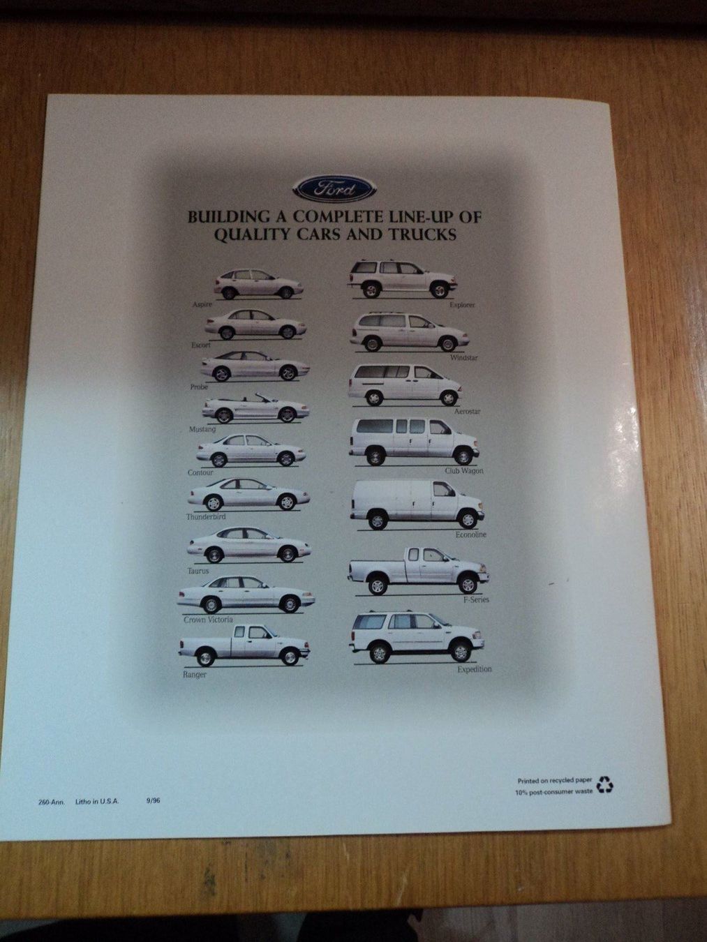 Ford Documenti: Autoprospekt Ford Mustang 1997 – Nuovo (secondo la descrizione) da Schwarzenburg venduto da modelCARama 4