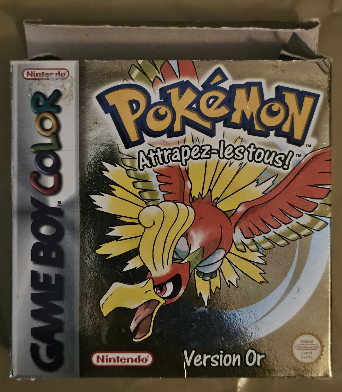 Pokémon Giochi: pokemon version or complet en boite FR  – Usato da Pully venduto da RandomZero 3