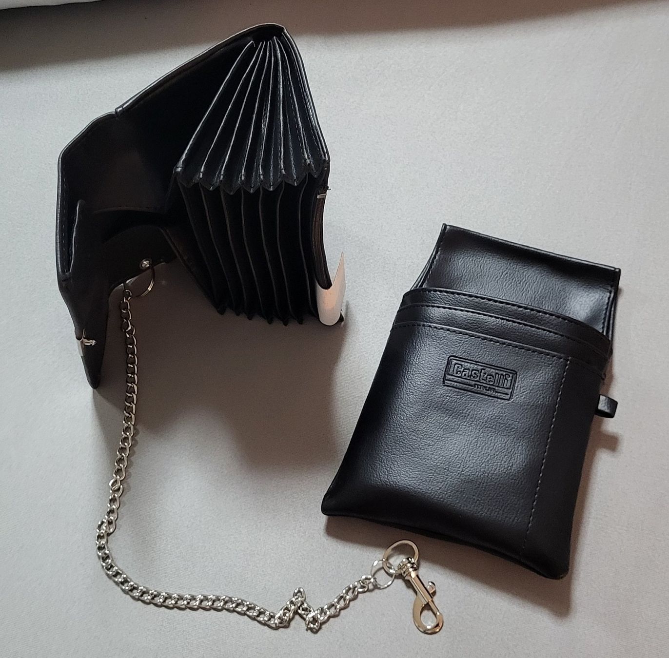 Portafogli: Kellner Geld Börse mit Holster und Kette – Nuovo e nell'imballaggio originale da figino venduto da ame_frv2
