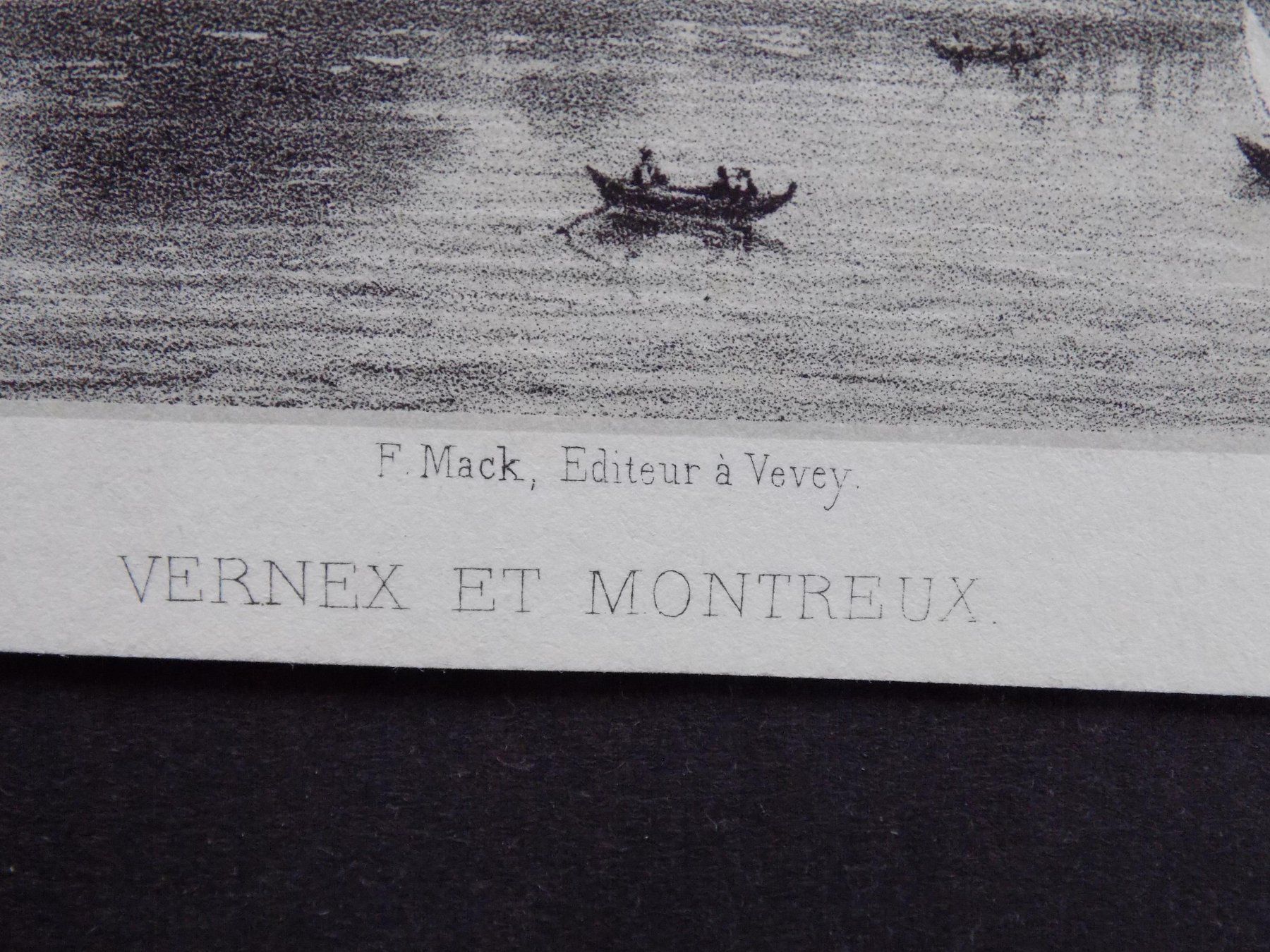 Gravures: Vernex et Montreux – D'occasion à Risch par Rischli15 2