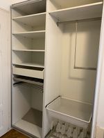 IKEA Kleiderschrank PAX weiss mit Innenausstattung gebraucht