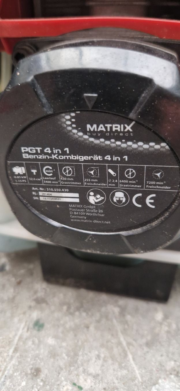Tutte le macchine: Benzin Kombigerät 4 in1 – Usato da Romanshorn venduto da fag_gnd6 1