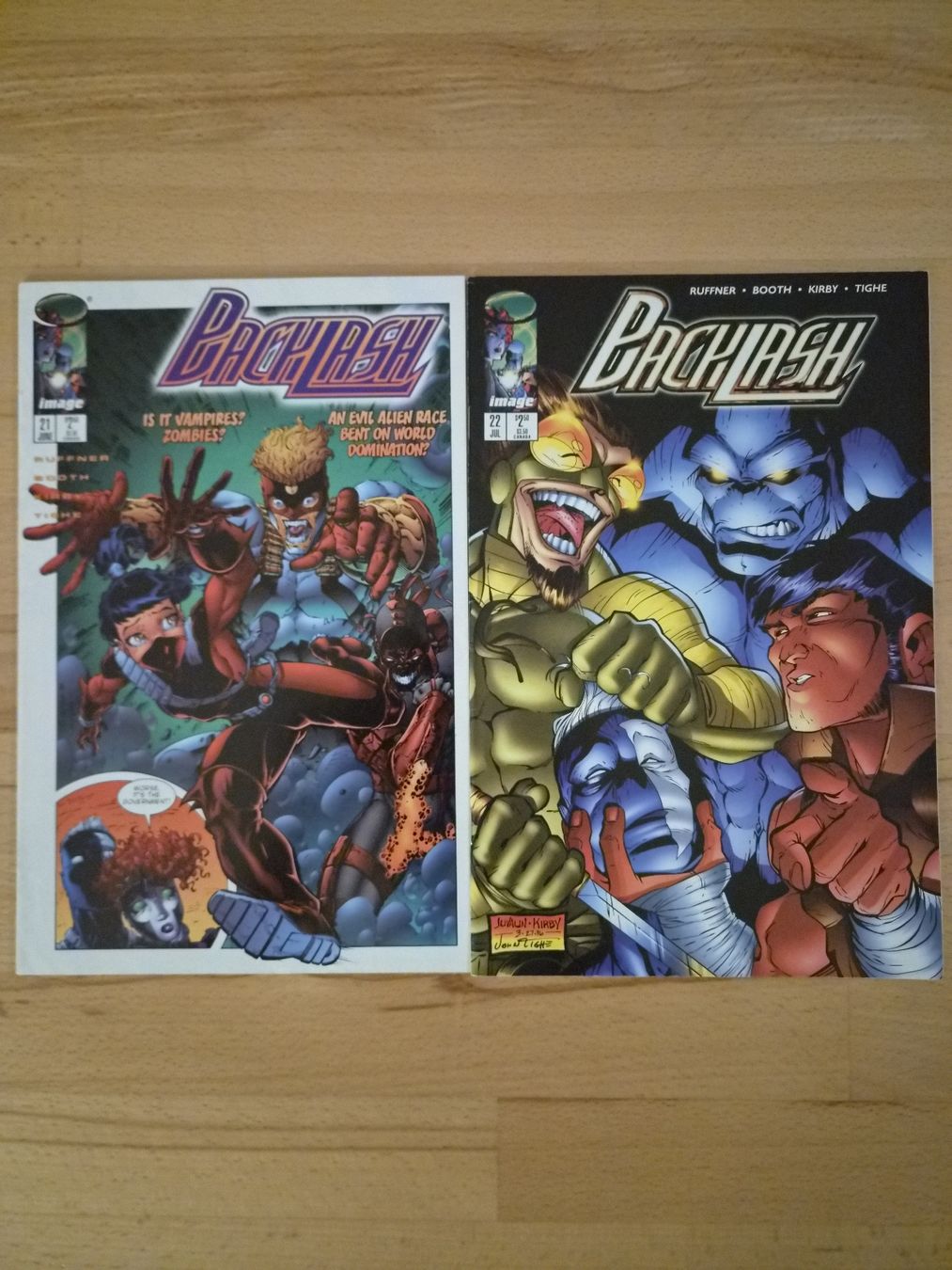 Comics: Backlash #21-32 (IMAGE) – Gebraucht aus Biel/Bienne von collector_comics 1