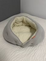 Hundebett Grau Plüsch Weich Zustand Neu