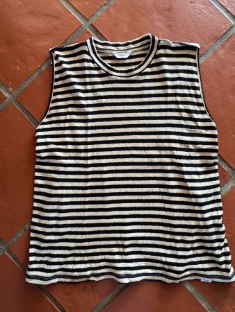 PENN&INK N.Y. gestreiftes Top, Gr. M