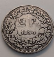 2 Fr. 1894 Sammlermünze