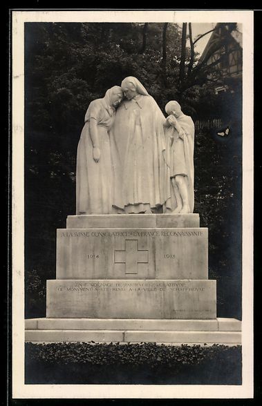 Cartoline postali: AK Schaffhausen, Kriegerdenkmal – Usato da Berlin venduto da bartko-reher