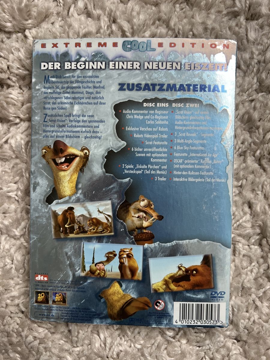 Tutti i DVDs: DVD Ice Age 1 – Usato da Herrliberg venduto da nojivo 1