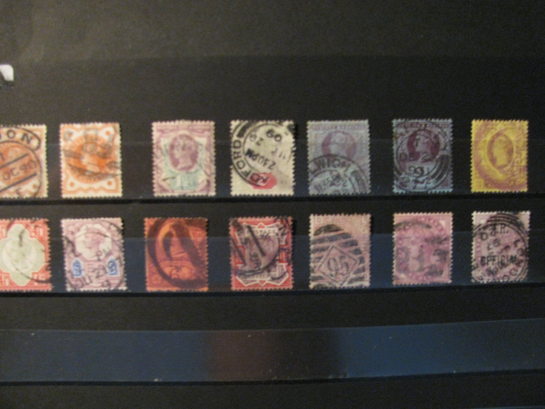 Tutti i francobolli: Lot GB ab1881/21 chf120.-++ – Usato da Biel/Bienne venduto da QBORNES63 1