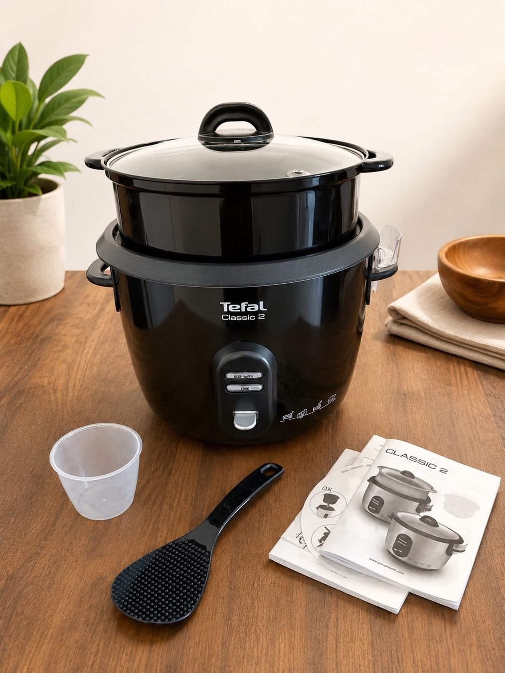 Tefal Elettrodomestici da cucina: Tefal Classic 2 Reiskocher / Dampfgarer – Usato da Zürich venduto da len_p2t6