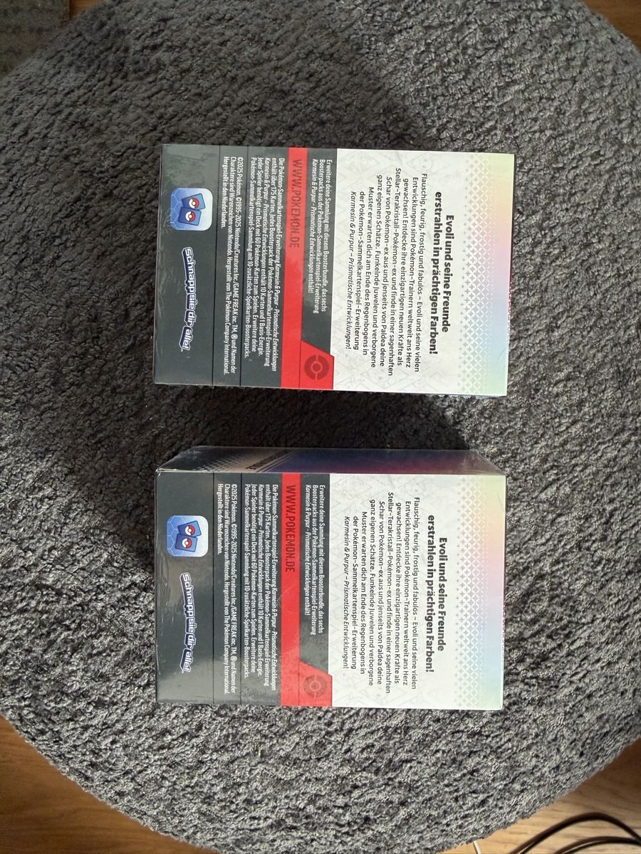 Pokémon Carte collezionabili: Pokémon Prismatic Evolutions Booster Bundle DE sealed 2 STK – Nuovo e nell'imballaggio originale da Münchenstein venduto da Muechenstein20 1