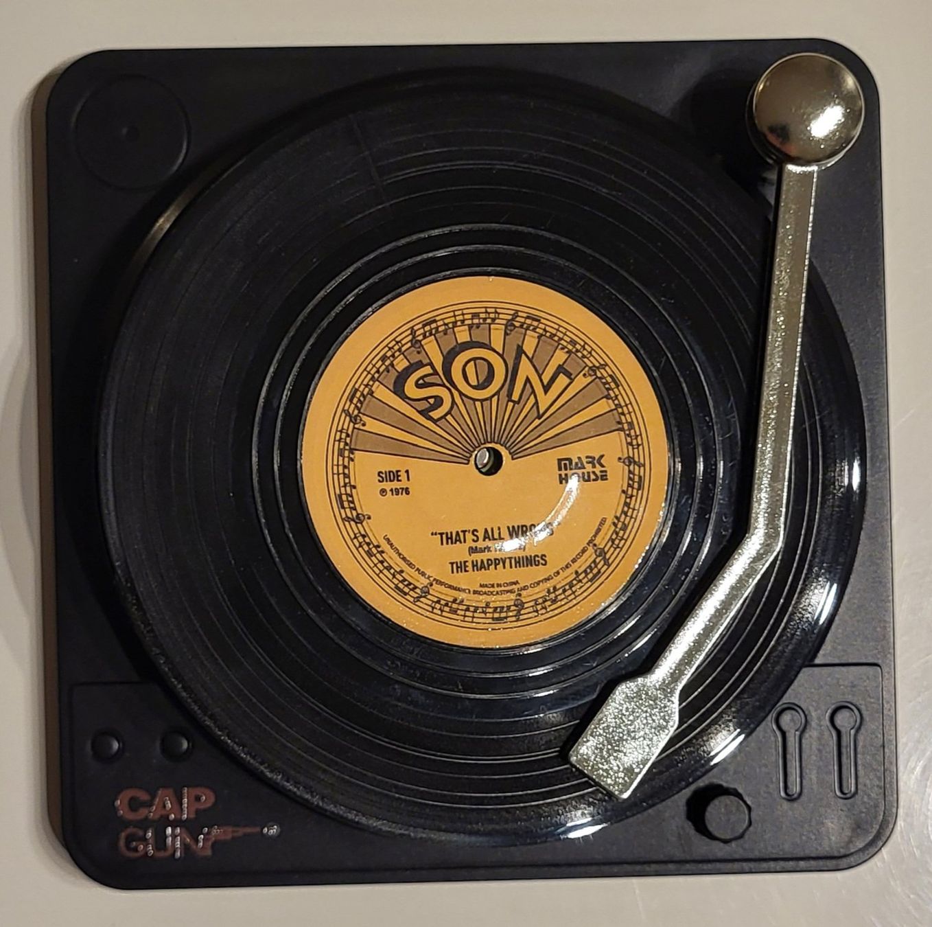 Untersetzer: 6 Vinyl Schallplatten Untersetzer im Retro Design – Neu und originalverpackt aus Figino von mayam63 3