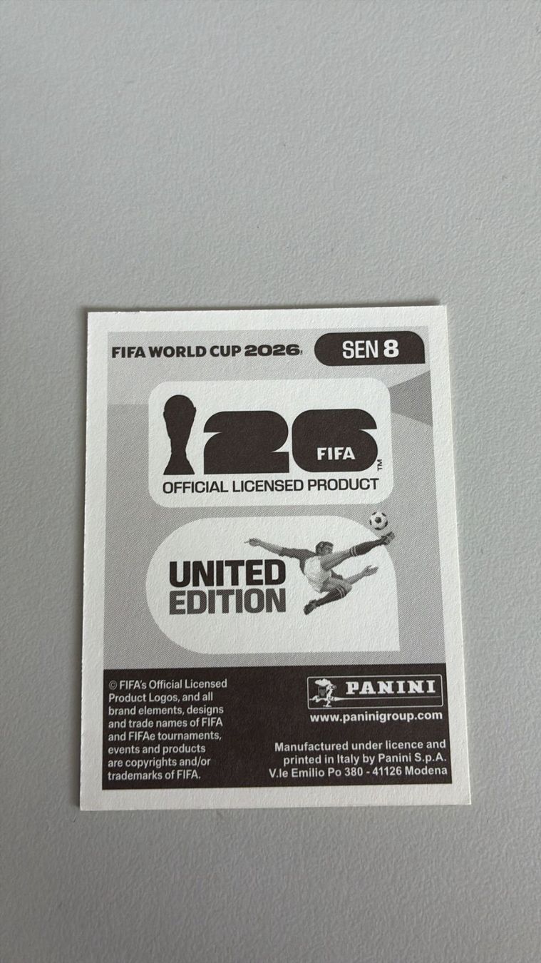 Panini Carte collezionabili: Carte panini 2026 - SEN 8 – Nuovo (secondo la descrizione) da La Neuveville venduto da Ibo2300 1
