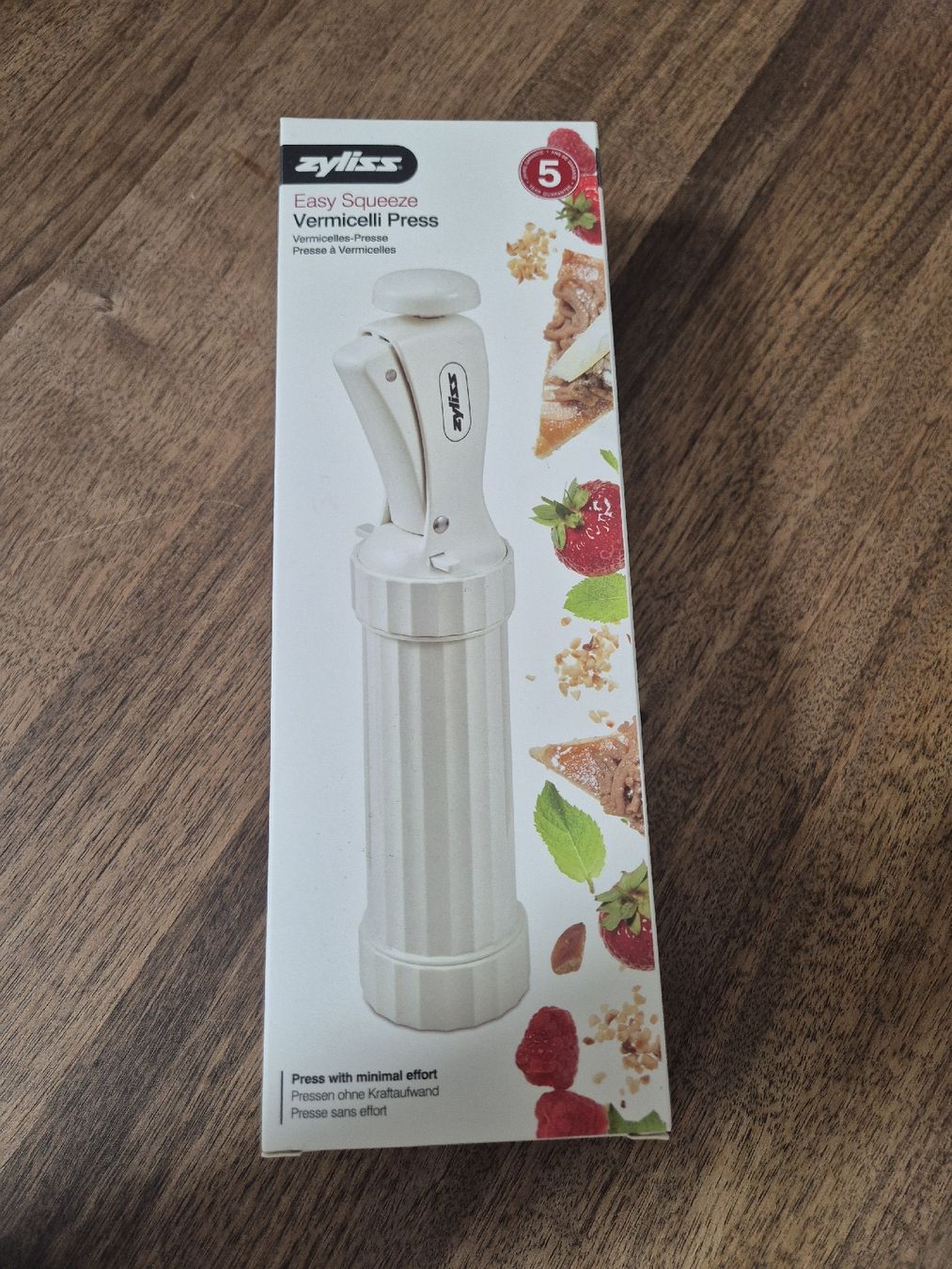 Zyliss Küchengeräte: Zyliss Easy Squeeze Vermicelli Press neu – Neu und originalverpackt aus Steffisburg von Mallekobold