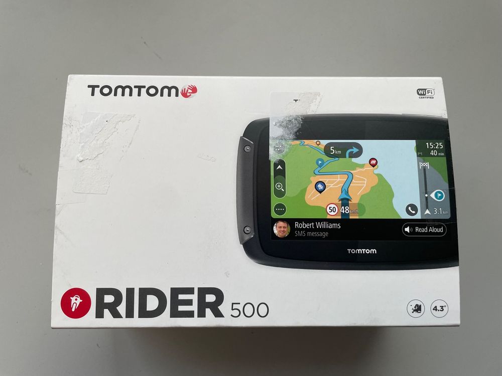 TOM TOM Rider 500 Navigationssystem (4.3 