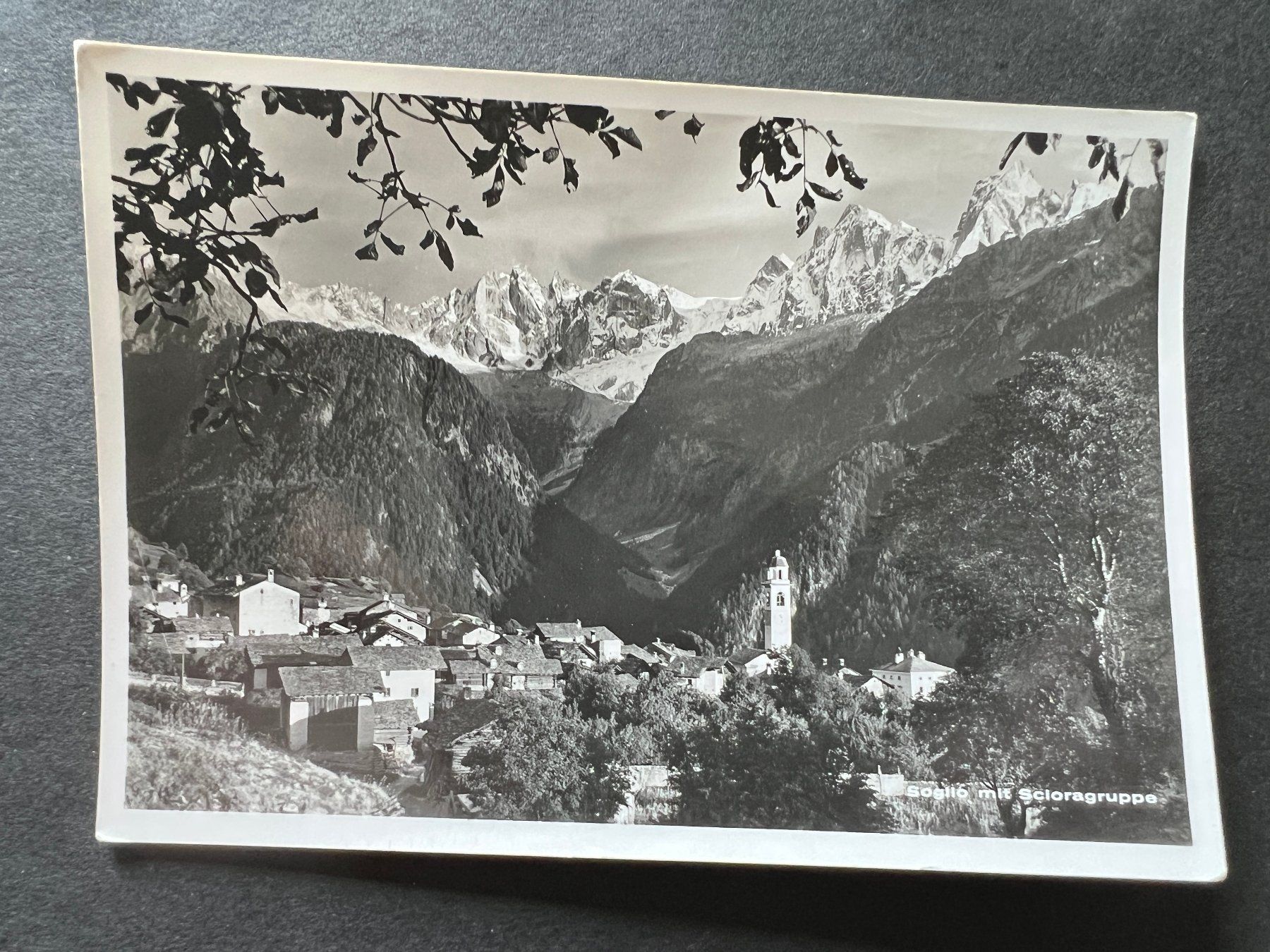 Cartes postales: Ansichtskarte Soglio   1955  (M202) – D'occasion à Hinwil par Sidi4