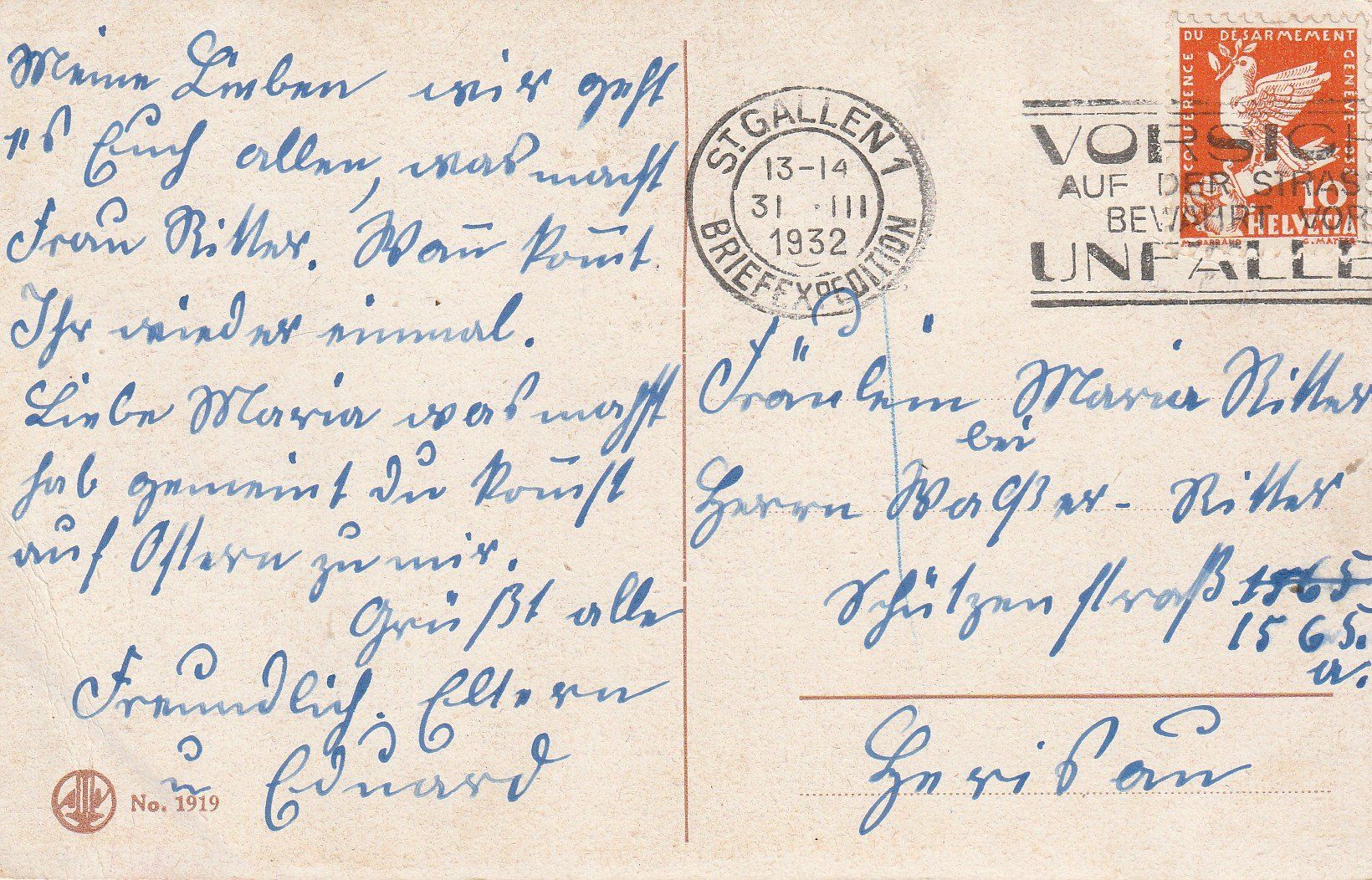 Cartoline postali: Knabe mit Hund  am Fallschirm – Usato da Rorschacherberg venduto da fratovi2 1