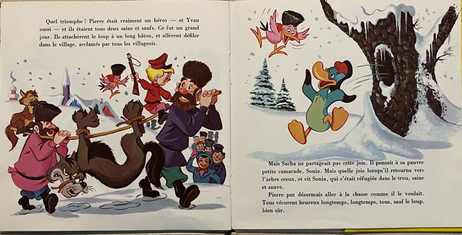 Dischi in vinile: WALT DISNEY - PIERRE ET LE LOUP – Usato da Bussigny venduto da vinyl-pas-cher 5