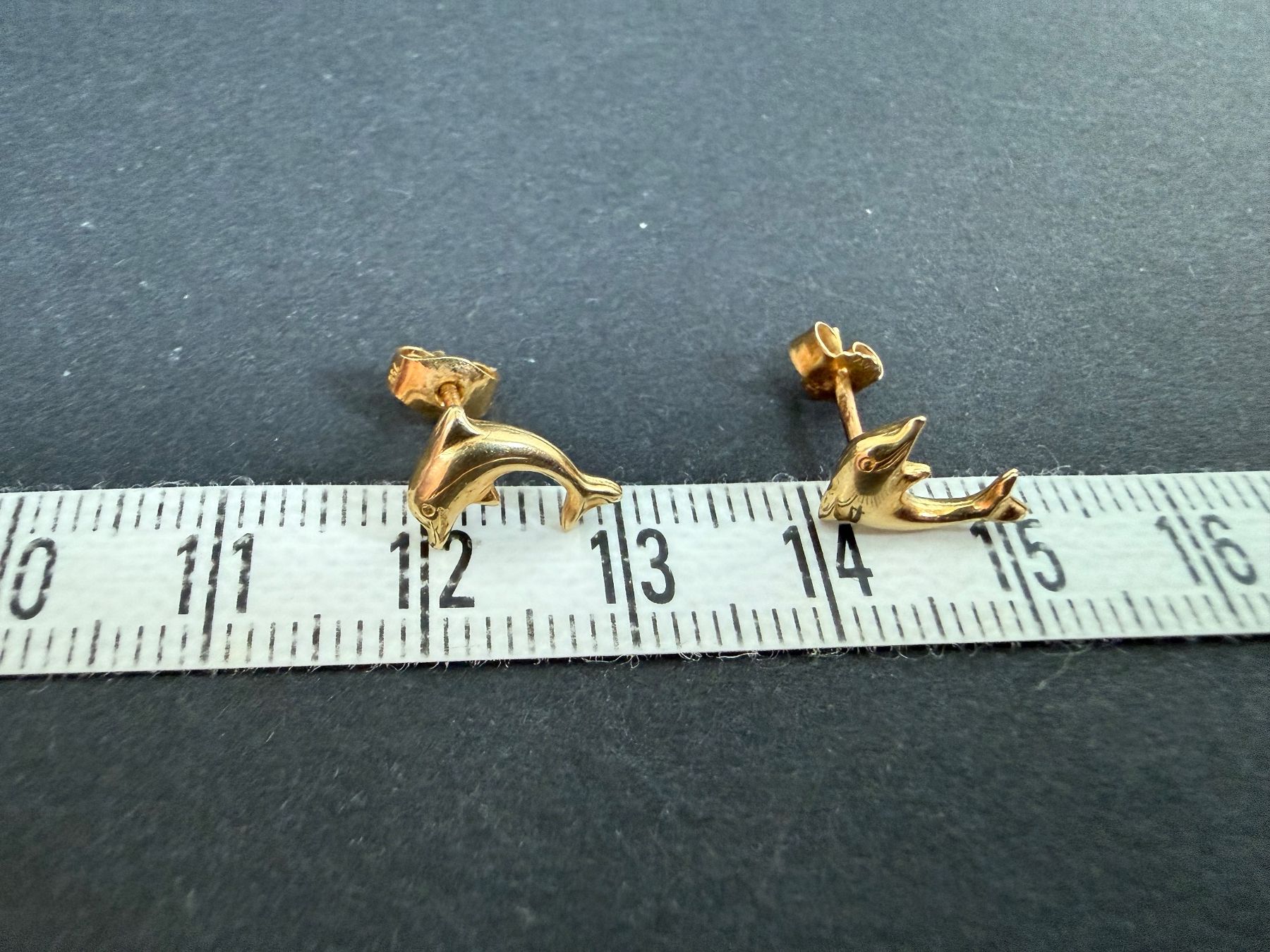 Orecchini pendenti & Orecchini a lobo: Gelbgold Ohrstecker 750, 18K – Usato da Spiegel b. Bern venduto da Rogger72 3