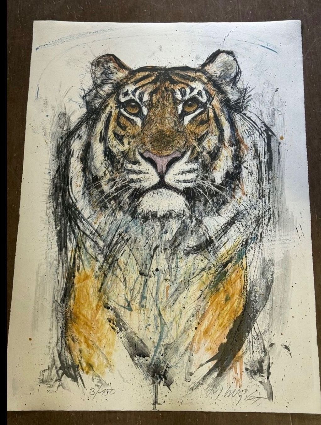 Arts picturaux & lithographies: Fritz Hug, handsigniert und nummeriert – D'occasion à Rain par Pic-Ass 1