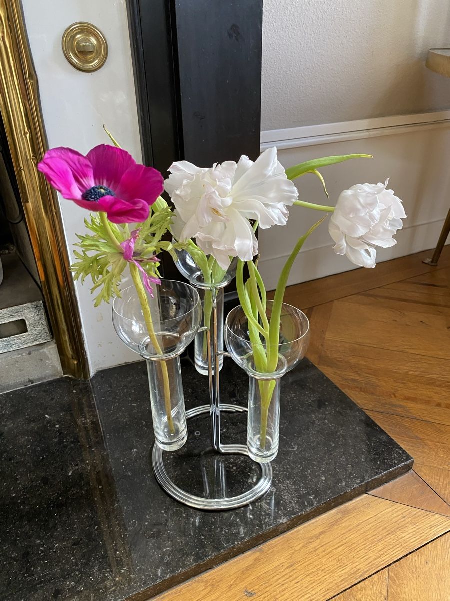 Rosenthal Kerzenständer: Vase Bougeoir Rosenthal Aqualux – Neu (gemäss Beschreibung) aus Genève von Oscar-111