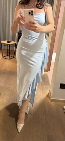 Abendkleid hellblau