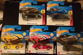 Hot Wheels 5x Ferrari