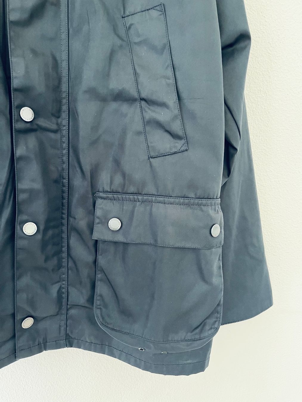 Cappotti: Navy waxed-cotton field jacket – Nuovo (secondo la descrizione) da Uitikon Waldegg venduto da CosimoVio 2
