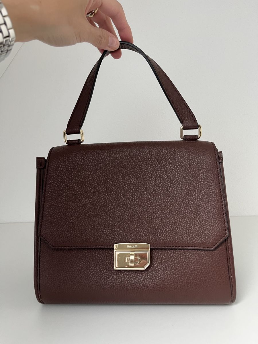 Bally Taschen für Damen: Bally Handtasche Leder bordeaux rot – Gebraucht aus Immensee von Mandy49 1