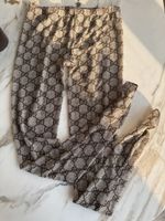 Gucci Tights GG Monogram Brown Size M 150-160cm
