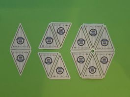 2004 Kehrdrucke K55-K57+Herzstück, postfrisch**