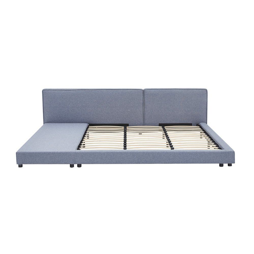 Letti: Bett KOSMOS mit Ablage - 180x200cm - Grau – Nuovo e nell'imballaggio originale da Wallenwil venduto da toesstal-vertrieb 8