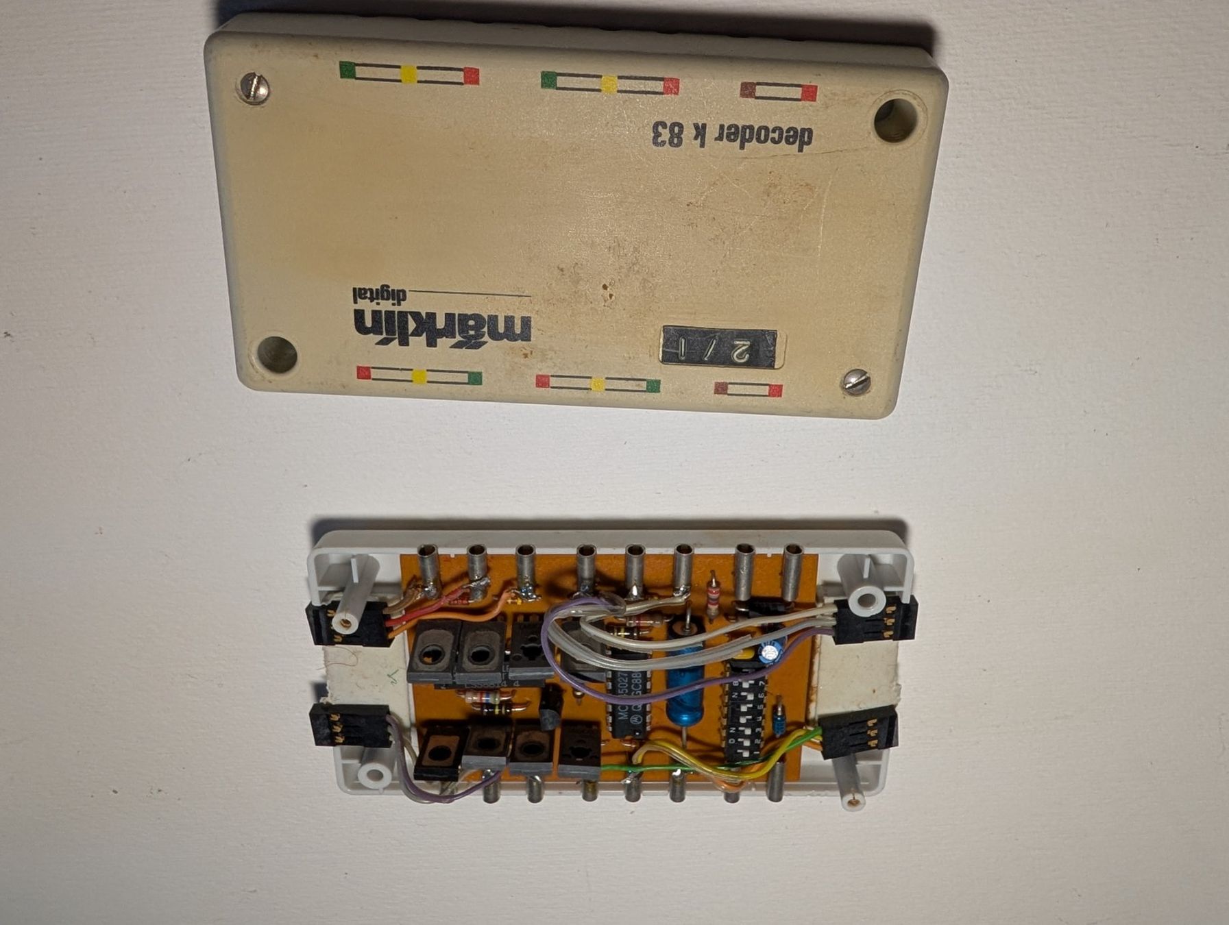 Märklin Modellini di ferrovie: Märklin decoder  7 x 6083 – Usato da Steffisburg venduto da Narzisse 1