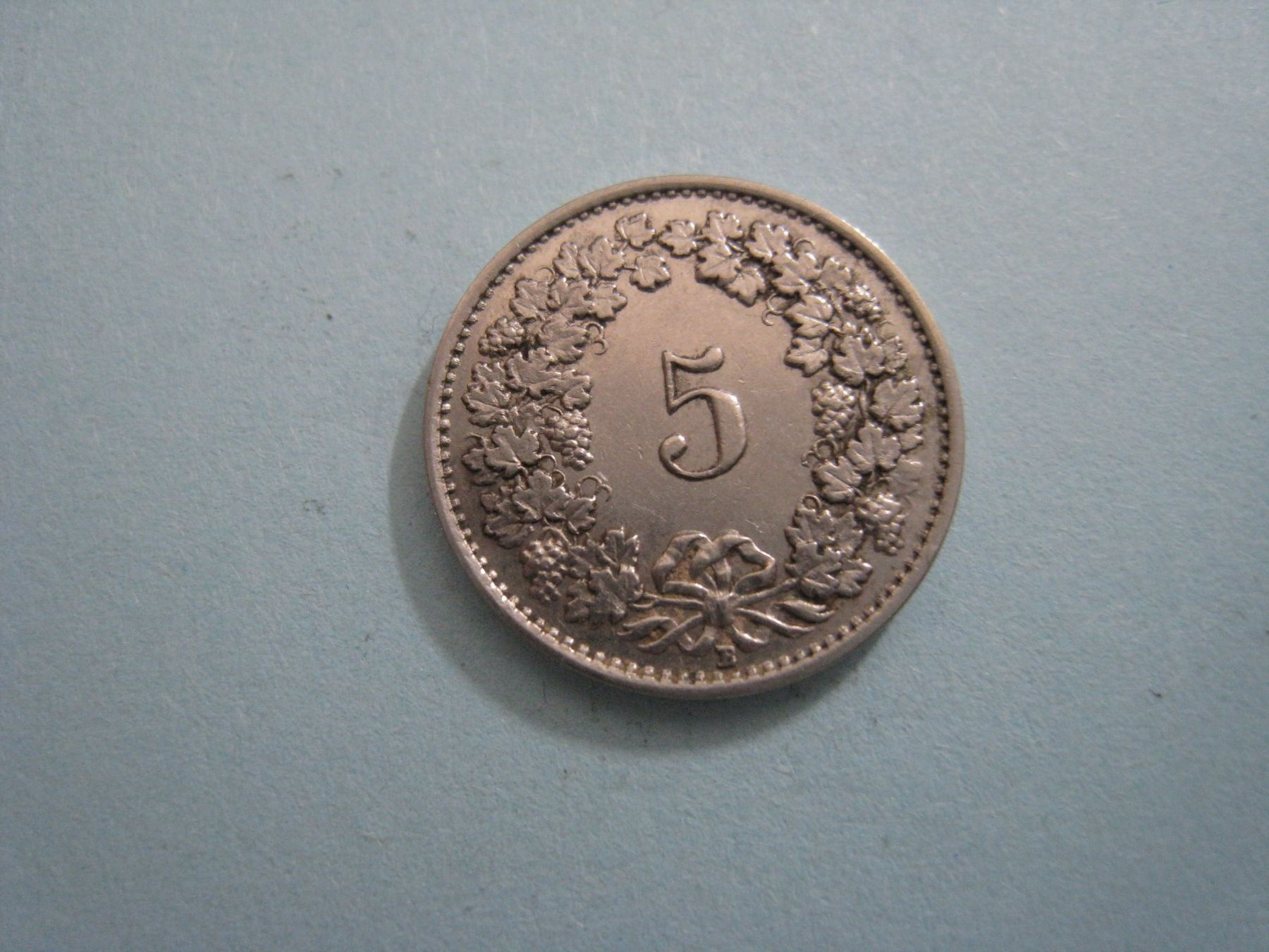 Tutti le monete: 5 Rappen 1934  vz    ( 7 ) – Usato da Aarwangen venduto da Pinsel7890 1