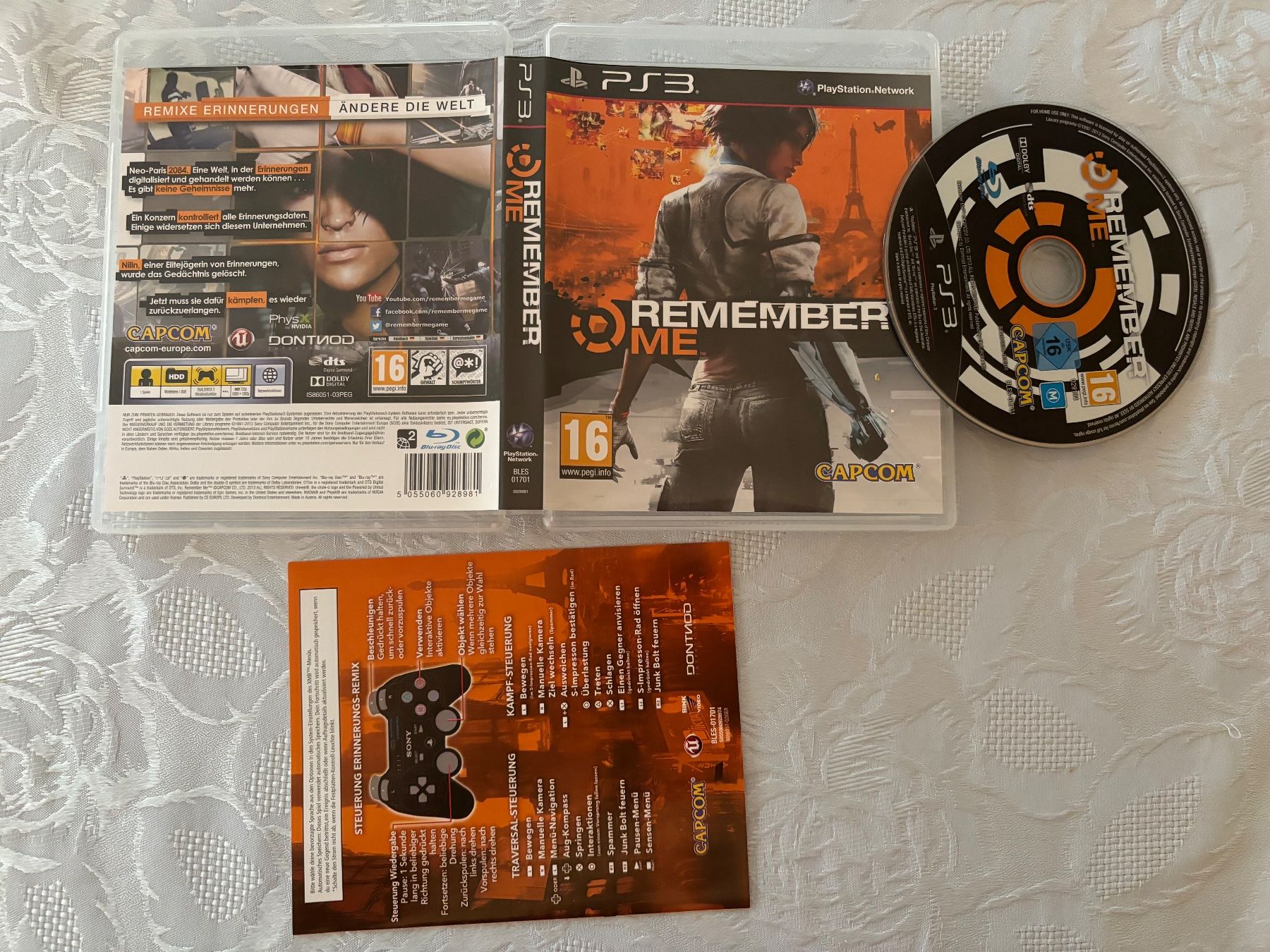 Spiele: Remember Me (CIB) – Gebraucht aus Frenkendorf von gelbeZinnie