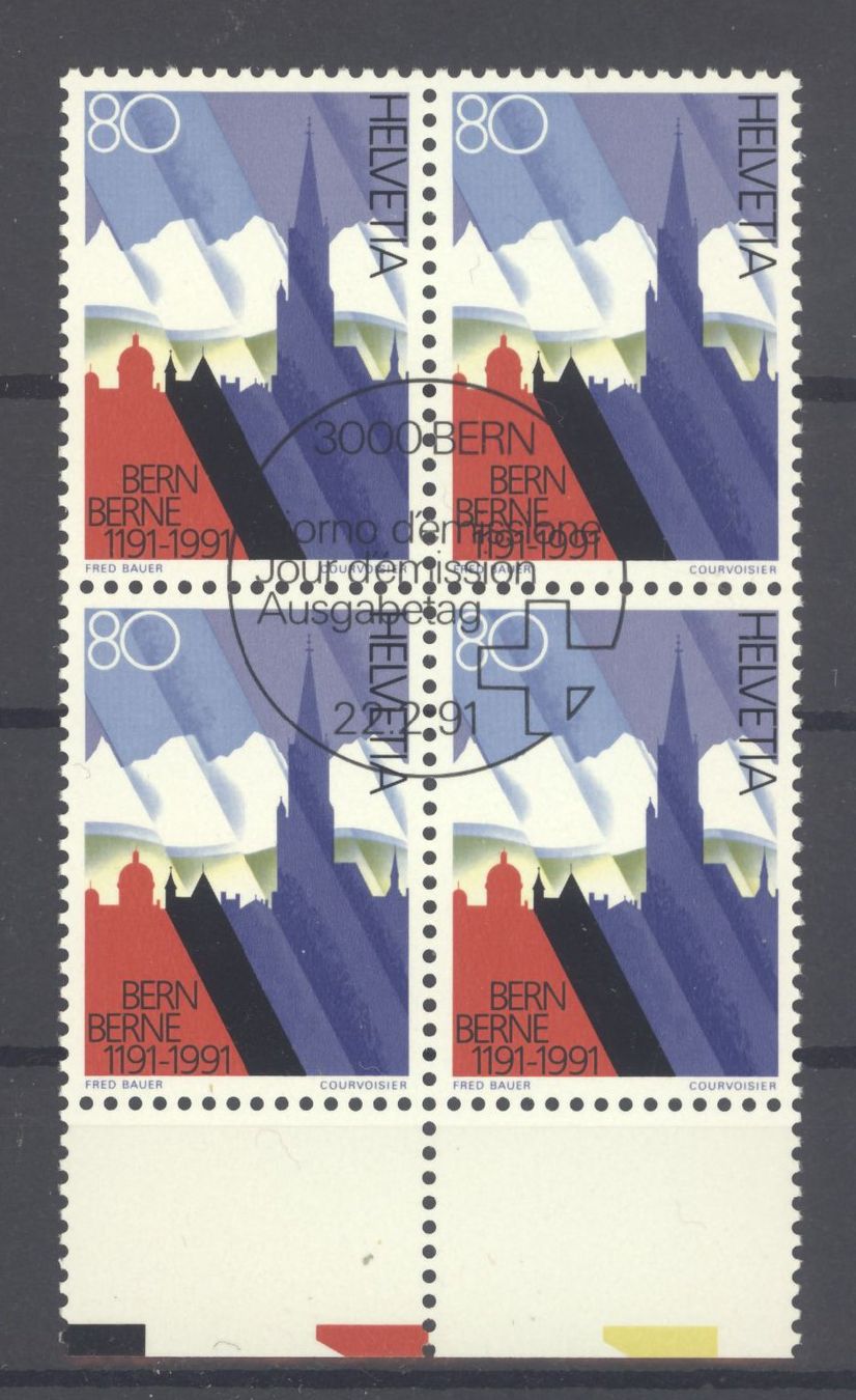 Tutti i francobolli: 1991, Sonderpostmarke I, ET – Usato da Willisau venduto da Vollstempel