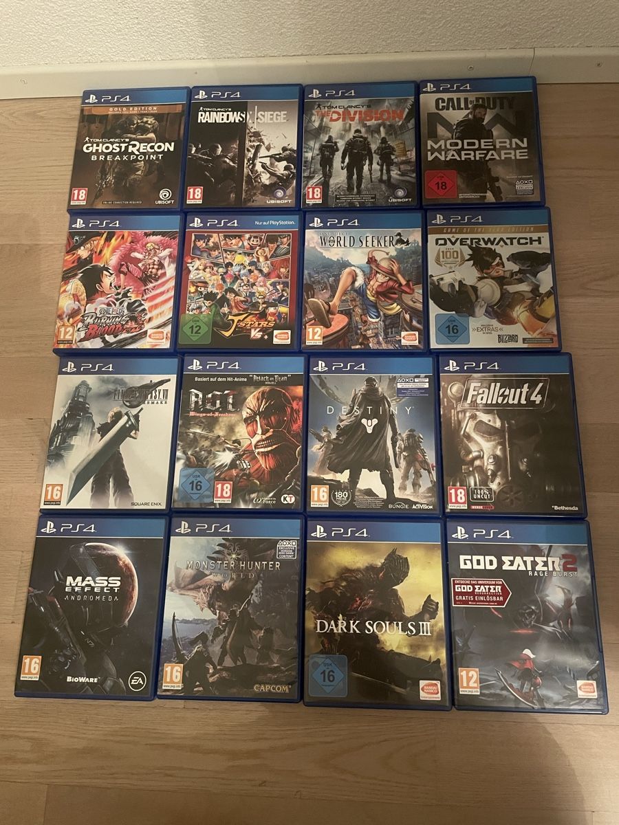 Giochi: PS4 Spiele Sammlung - 16 Games – Usato da Kriessern venduto da dan_g