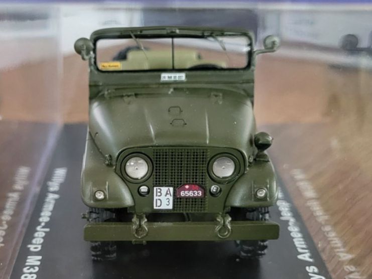 Modellini d'auto: Willys Jeep M38A1 Schweizer Armee 1:43 ACE – Usato da Rothrist venduto da Juana5 1