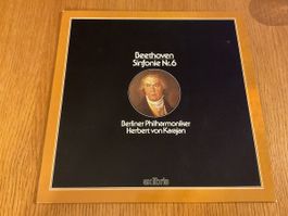 Beethoven Sinfonie Nr.6 Schallplatte Karajan Ex Libris Top!
