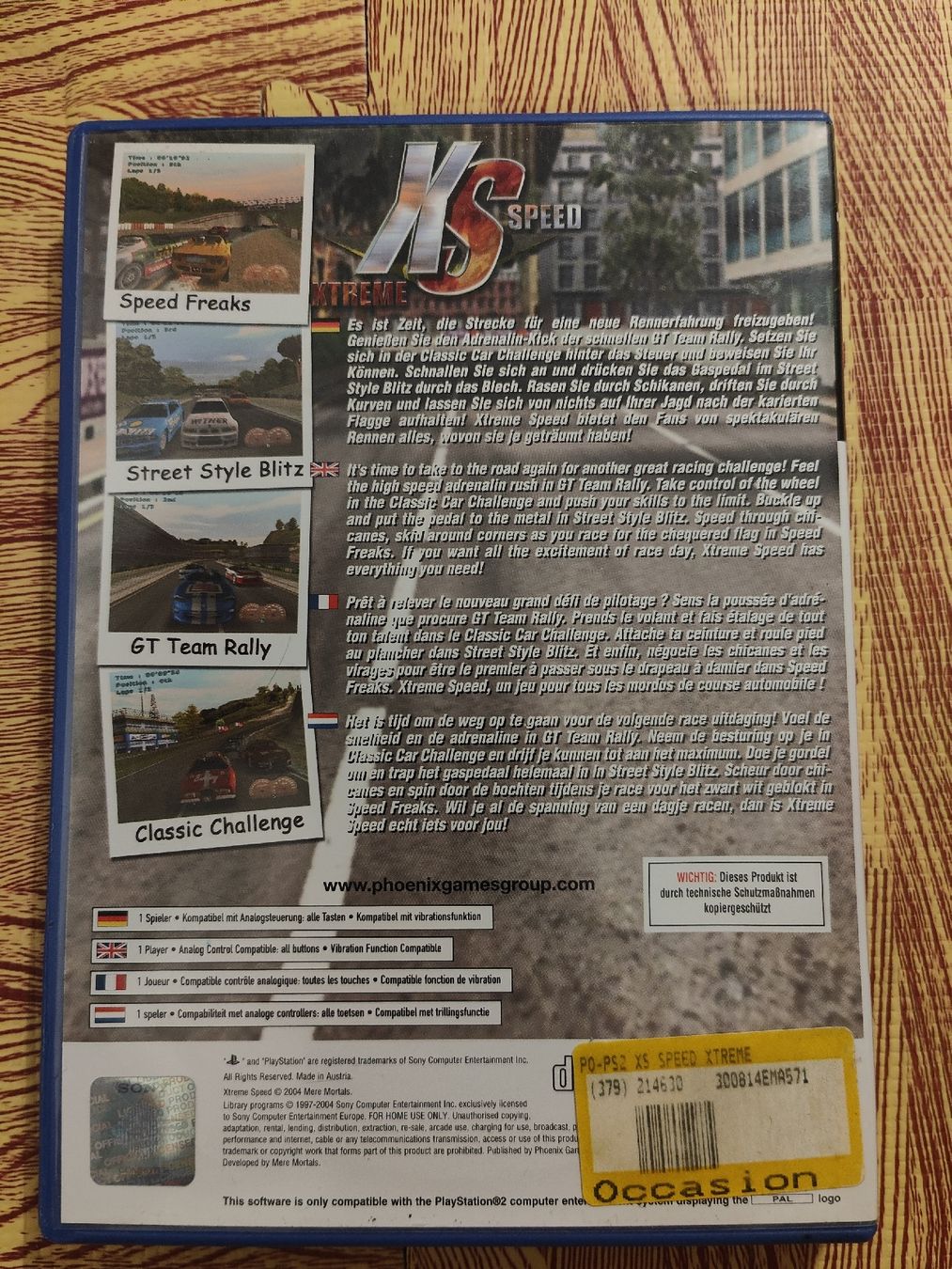 Spiele: XS Speed Xtreme – Gebraucht aus Liestal von bebbi1989 1