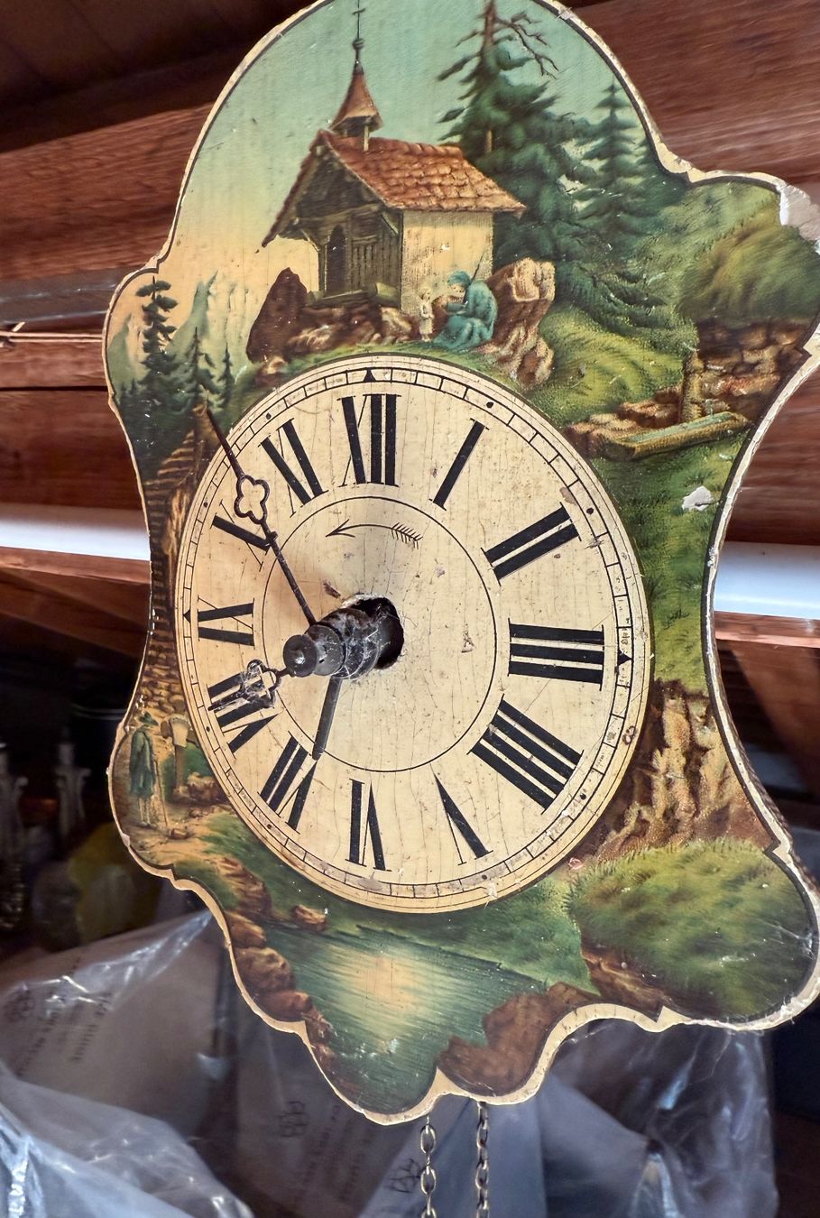 Pendules & Horloges murales: Wanduhr, antik – Défectueux à Wohlen AG par thr_t5x8 3