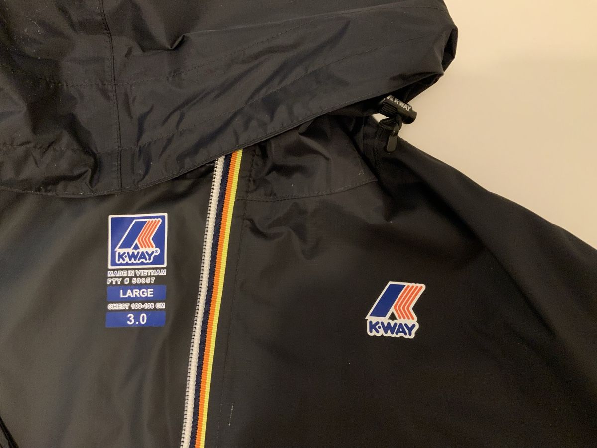 Cappotti: K-Way Le Vrai 3.0 Claude Jacket Black Size L – Usato da Zürich venduto da leonzo 1