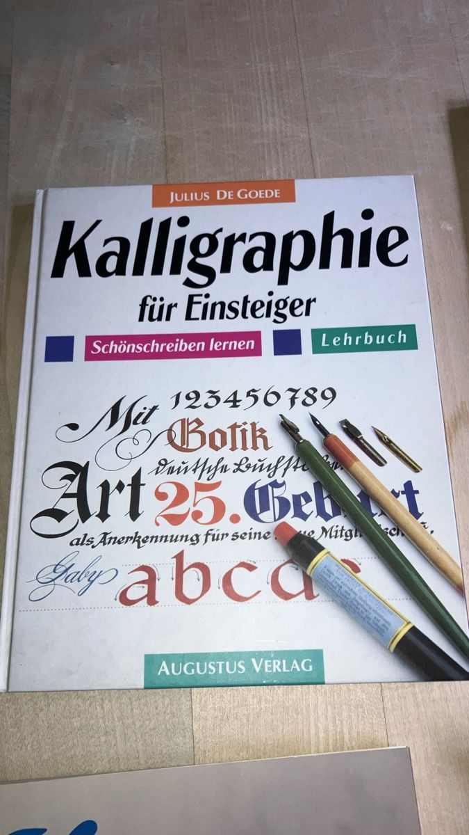 Stifte & Marker: Kalligraphie Startet Set mit Buch und Federn – Neu (gemäss Beschreibung) aus Belp von Doc_Matt_Rox 3